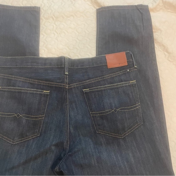 Lucky Brand 121 Heritage Slim Men's Dark Wash Blue Jeans 38W 32L 38x32 - Picture 12 of 15